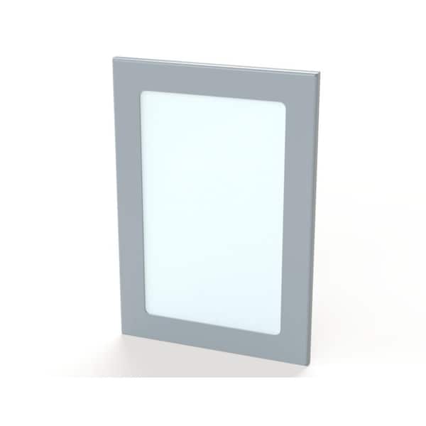 Window, 11-1/2 in. H x 8 in. W x 0.38 in. L, 304 Stainless Steel
